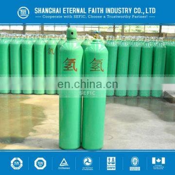 Best Price Hydrogen Gas Bomb Steel H2 Gas Tank High-purify Hydrogen Gas Cylinder photo-3