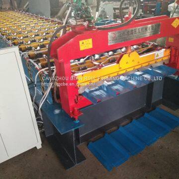 1000mm Trapezoidal Roofing Sheet Roll Forming Machine photo-5