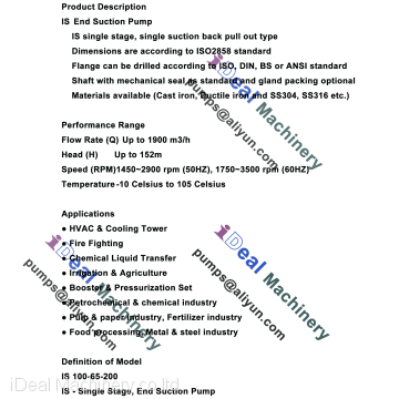 1. IES Ideal End Suction Pump 005 photo-3