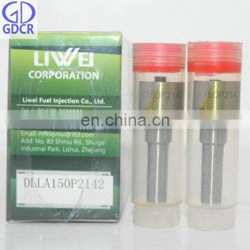 Genuine 150P2142  liwei diesel fuel injector nozzle DLLA150P2142 FOR 0445120182