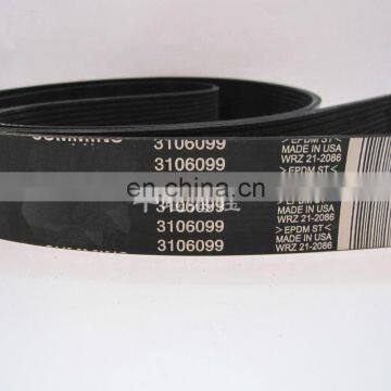 High Quality QSX15 Diesel Engine Part V Ribbed Belt 3106099 photo-4