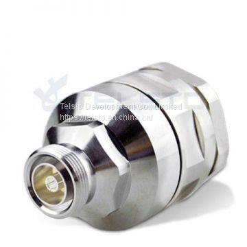 DIN Female connector for 1-5/8’’ flexible RF cable RF Coaxial Connector