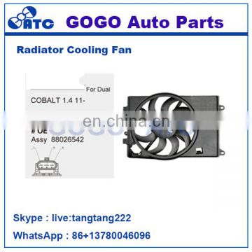 12v DC CAR Radiator A/C Cooling Fan Motor for COBALT 1.4 11- OEM 88026542