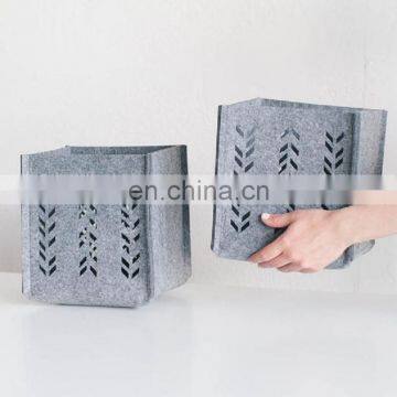 Portable Folding Felt Storage Cube Box