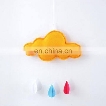 100% handmade cloud shape felt baby mobile