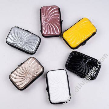 Multifunction Mini Storage Bag ABS PC Hard Shell Cosmetic Case Women Make Up Luggage Case photo-3