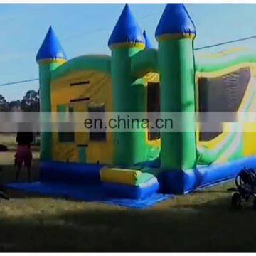 c4 combo inflatable bouncer jumping bouncy castle  bounce house with slide