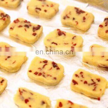 Full Automatic Cranberry Cookie Forming Machine Cookie Cutter Machine With High Efficieney