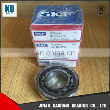 SKF cylindrical roller bearing NU 206 ECP bearing Size 30*62*16