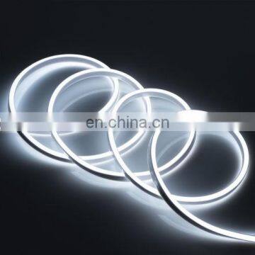 High Quality 220V Waterproof IP67 8*16mm White Color LED Flex Neon Rope Light With CE RoHS