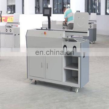 Hot Selling Perfect Automatic Hot Book Glue Binding Machine for Two Rollers photo-3