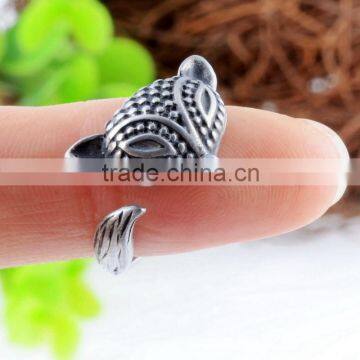 New Fashion Cheap Gold Plated Brass Alloy Animal Design Finger Ring From China photo-3