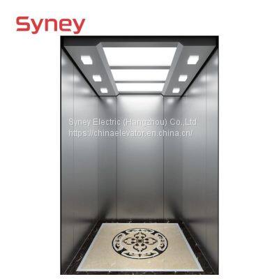 China Hairline Stainless Steel Home Lift Manufacturer Product Villa Panoramic Freight Cargo Car Goods Sightseeing Glass Passenger Elevator