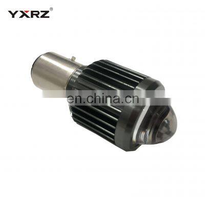 Popular Type h6 Ba20d Lighting System Projector Clear CSP Lens COB Led Motorcycle Headlight Bulb photo-4