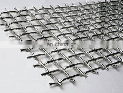 100 Micron Wickwoven Stainless Steel Wire Crimped Wire Mesh Screen For Sale photo-3