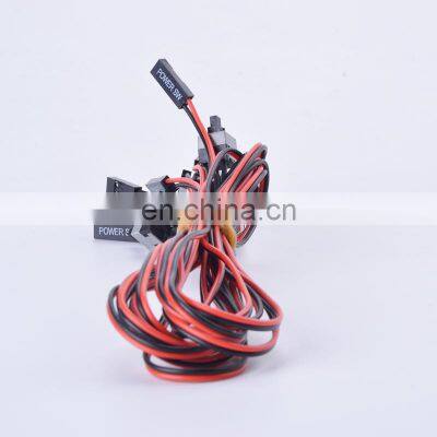 58cm Cable Adap Motherboard Power Push Button Switch Cable Adapter Cord ON/OFF Connector for Desktop PC SwiComputer Reset Switch photo-3