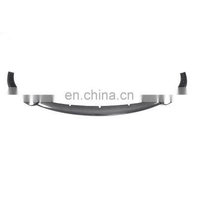 W213 E Class 3pcs/set Carbon Fiber Front Chin Lip for Mercedes Ben z W213 E43 AMG Sport Sedan 17-18 photo-3