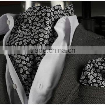 Cravat, Paisley scarf, with Pocket Square