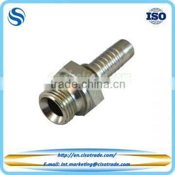 Hydraulic hose fitting , Swage British thread 12611