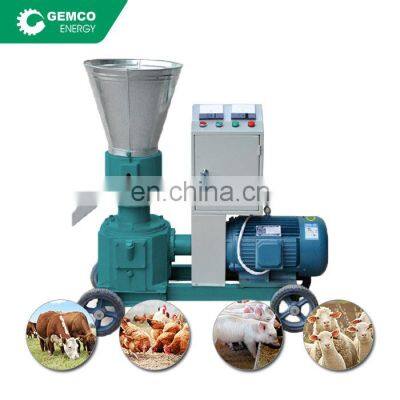 small flat disk cow feed pellet granulator