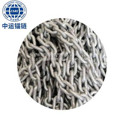 87MM 102MM Ship Used Grade 3 Stud Link Anchor Chain With LR,BV,CCS.ABS