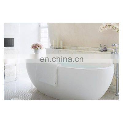Solid Surface Bathtub Artificial Stone Bathtub photo-3