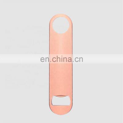 Factory Direct rose gold plate mounted spanner manual can copper stainless steel bottle opener