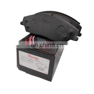 Brake Pad D1726 04465-06090 10312559 1014014204 1014020059 e63501500 E9P22K021BA S6-1047682 GDB3614 GDB7831 25610 For Camry