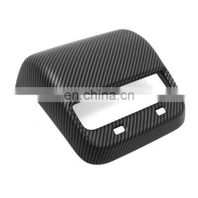 Anti-scratch For Tesla Model 3 Car Accessories Carbon Fiber Abs Usb Hole Cover Rear Air Vent Outlet Cover Trim