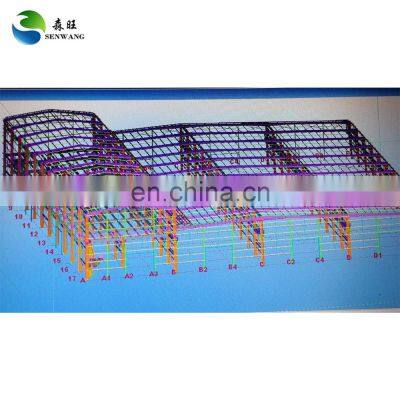 Engineering Steel Structure Prefabricated Steel Building Industrial Warehouse