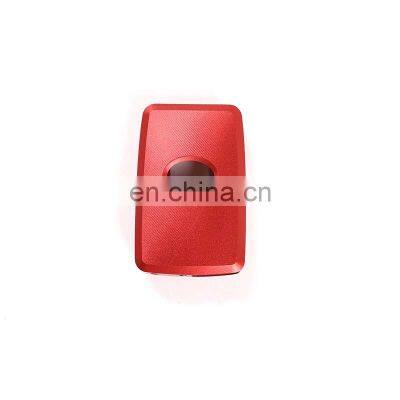 Suitable for 16-20 Toyota Tacoma key shells aluminum alloy red 1 piece set