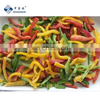 BRC A Approved 3 way Mixed Vegetable Frozen Pepper Strips