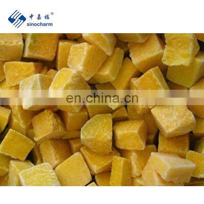 Factory of Frozen Cooked Pumpkin For Korean Importer