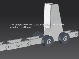 Steel conveyor chain