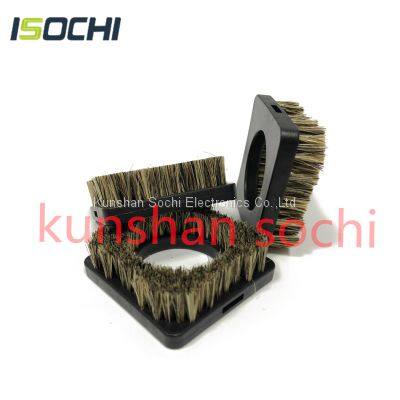 Square Type Bristle Cleaning CNC PCB Pressure Foot Brush High Quality for Router BTF Machine Consumables Manufacturer Customized Available