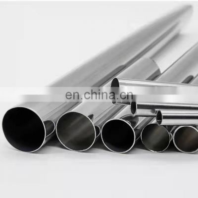 Wholesale inox manufacturer 201 304 316 polished round stainless steel pipe in China