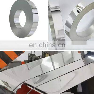 ss Band Cold Rolling Price 201 301 316 316L 304 410 430 440C Stainless Steel Strip