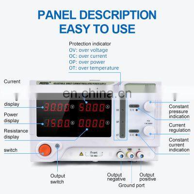 Mestek 30V 20V 10V 10A 20A 30A 50A Adjustable Voltage Protector Switching Power Supply for High Power 1500W photo-4