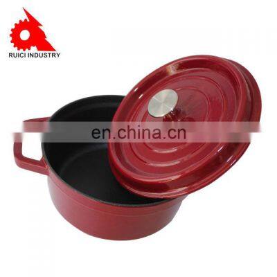 Wholesale hot pot enamel cast iron food warmer casserole