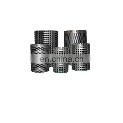 25 50 100 micron stainless steel round filter mesh tube