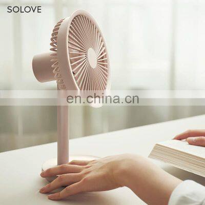 Xiaomi Desktop Fan 60 Degree Shaking Head Height Wind Speed Adjustable 4000mAh Type-C Chargeable Light Portable Fan SOLOVE Make photo-2