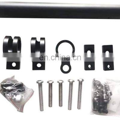 Multifunction Aluminum Alloy Flagpole holder frame bracket black or silver for Jeep wrangler JK for Jeep wrangler JL offroad 4X4