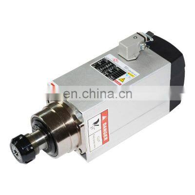 Engraving machine accessories Changsheng brand air-cooled square spindle motor 4.5kw/er32