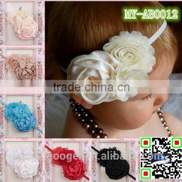 European top baby headband wholesale baby indian bridal beaded hair accessories MY-AB0012