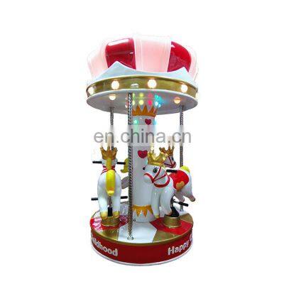 Factory commercial children amusement park electric carousel horse ride