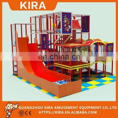 Customized Kids Bouncy Maze Indoor Playground Equipment With Slide For Sale photo-4