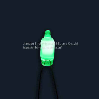 green color neon lamp/neon tube/neon bulb  6X13, 4X10 5X13 6X16
