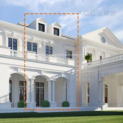 Golden Green Foam Ceramic Lines, Components, Self Built Villa Exterior Wall Decoration Lines, Light Luxury Lines photo-3