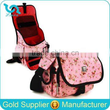 High Quality Laminated Canvas Dslr Camera Bag Waterproof Dslr Camera Bag With Adjustable Shoulder Strap