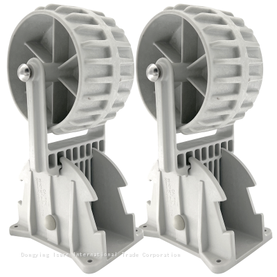 ISURE MARINE Boat Teak Decking Launching Wheels Dinghy Foldable Launch Wheels Dinghy Wheelers photo-5